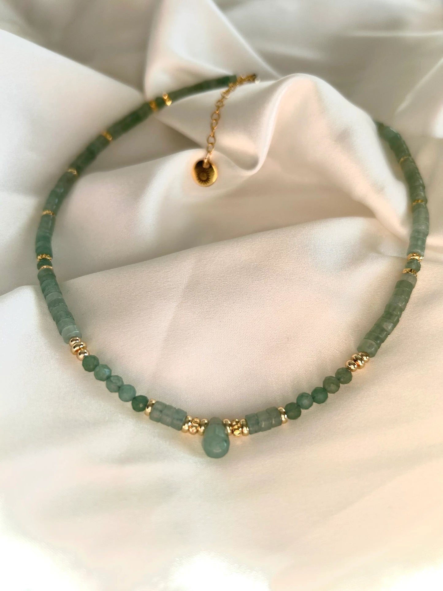 Collier pierres naturelles