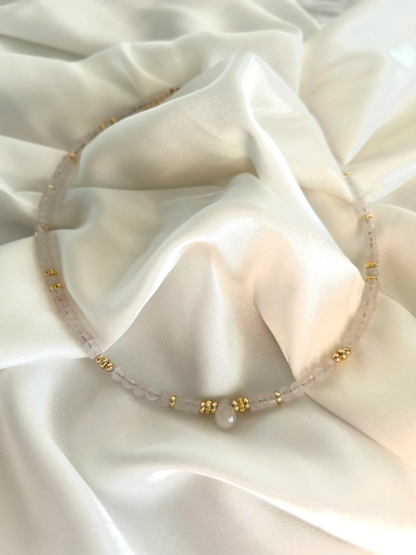 Collier pierres naturelles