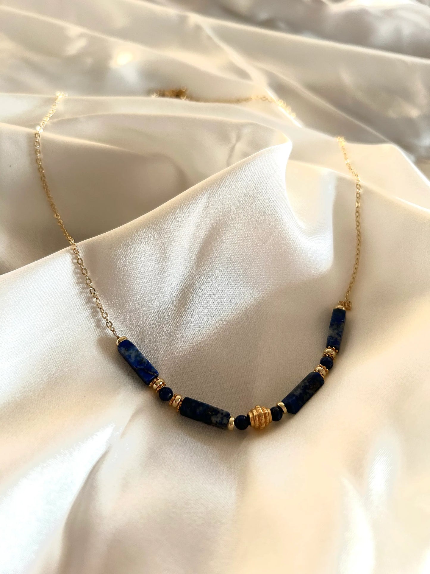Collier pierres naturelles