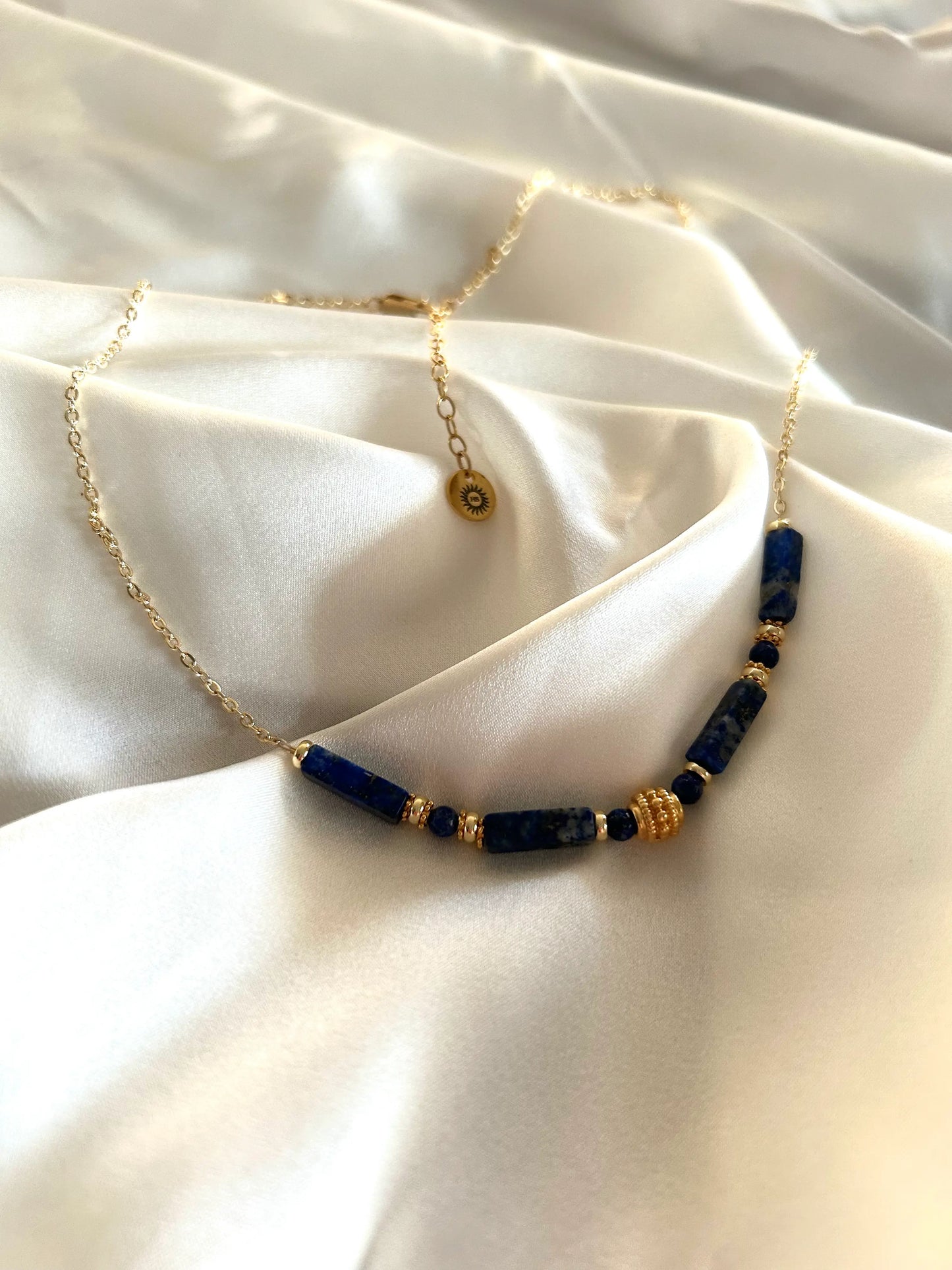 Collier pierres naturelles