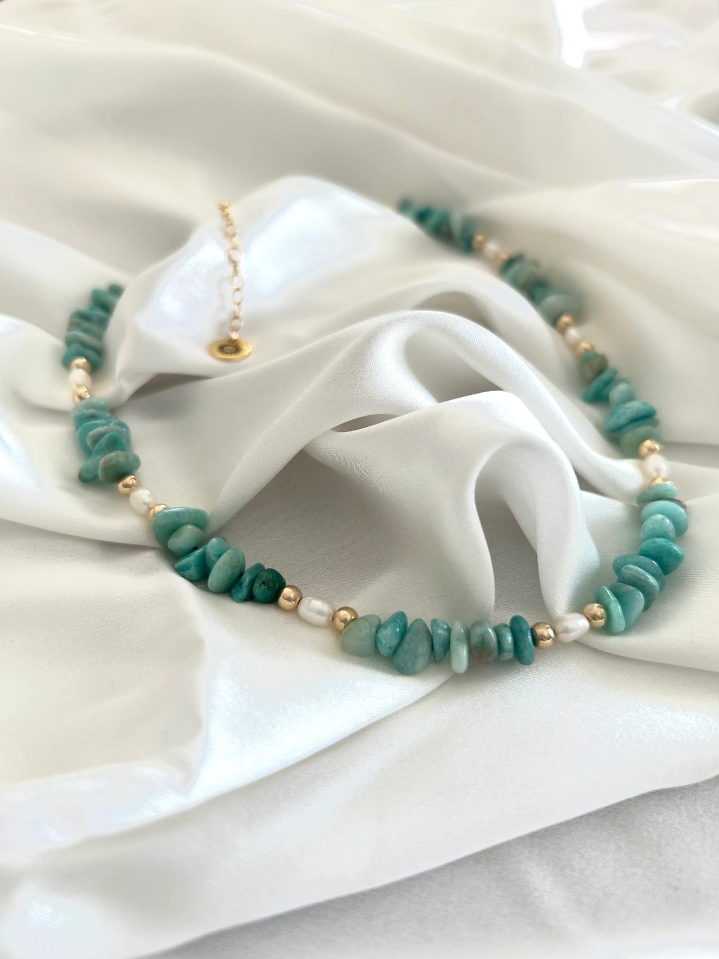 Collier pierres naturelles