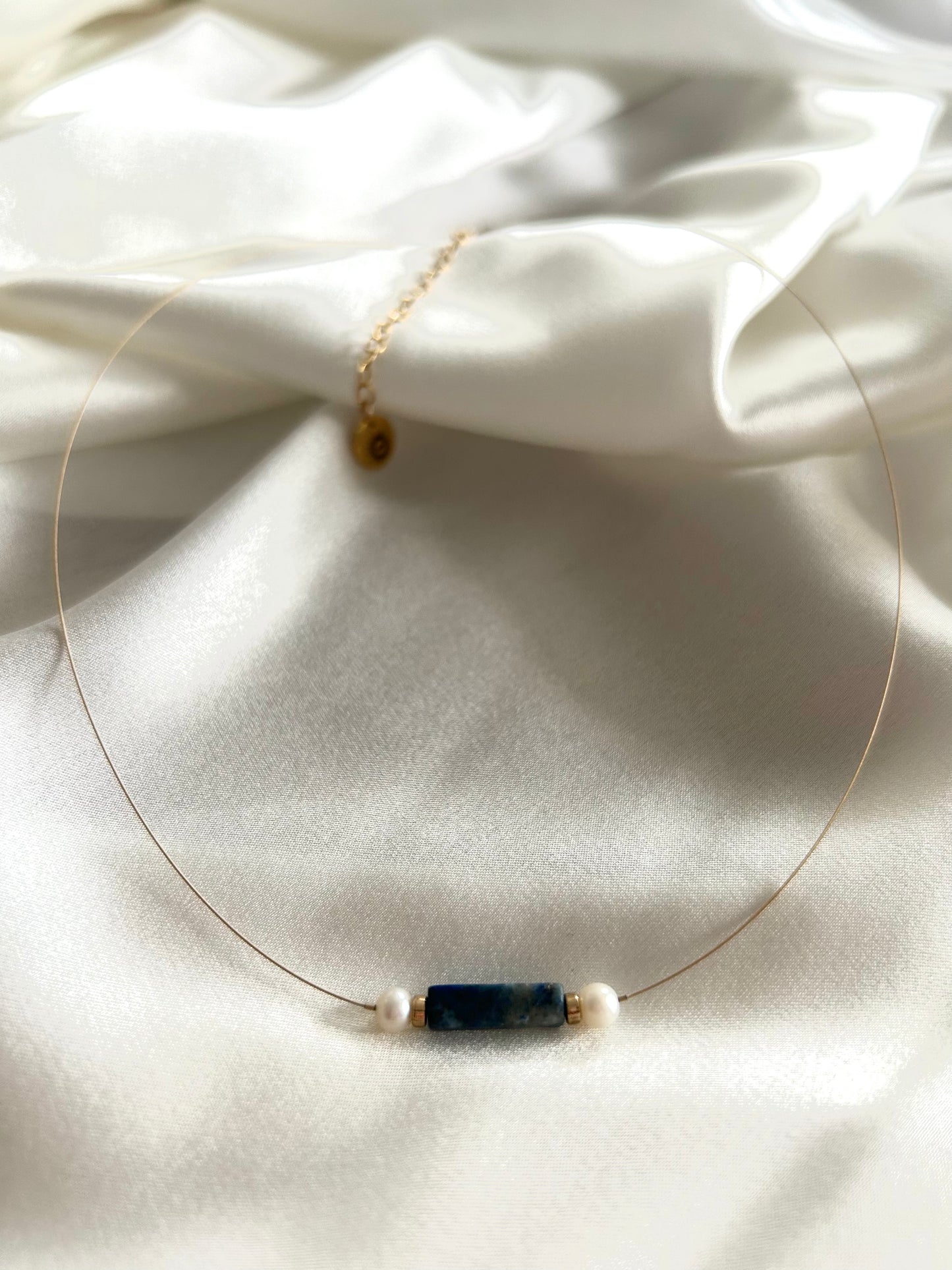 Collier pierres naturelles