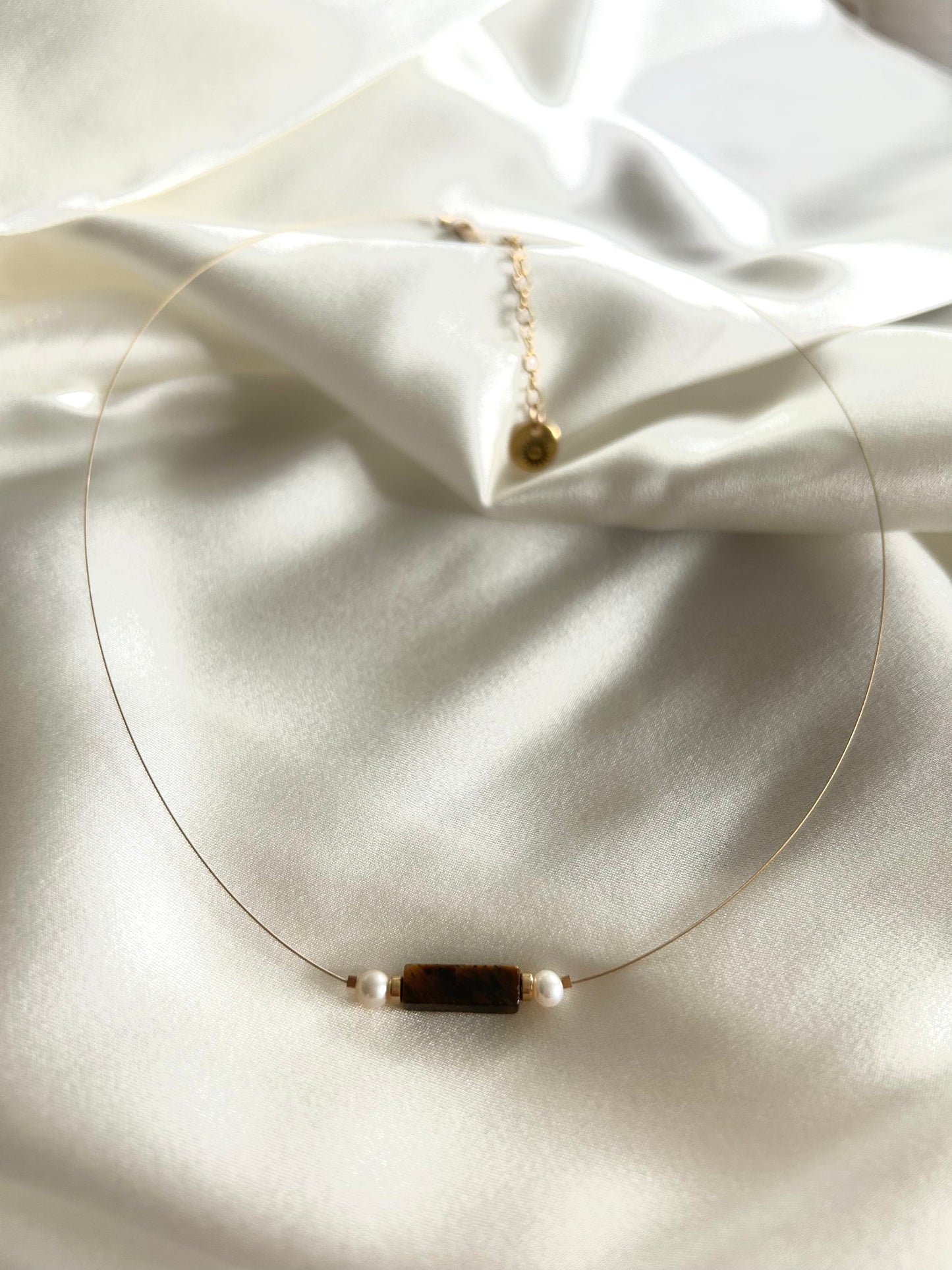 Collier pierres naturelles