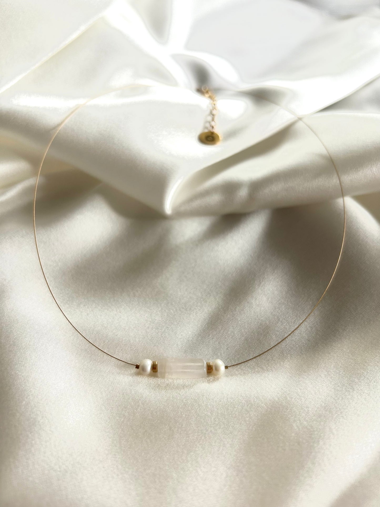 Collier pierres naturelles