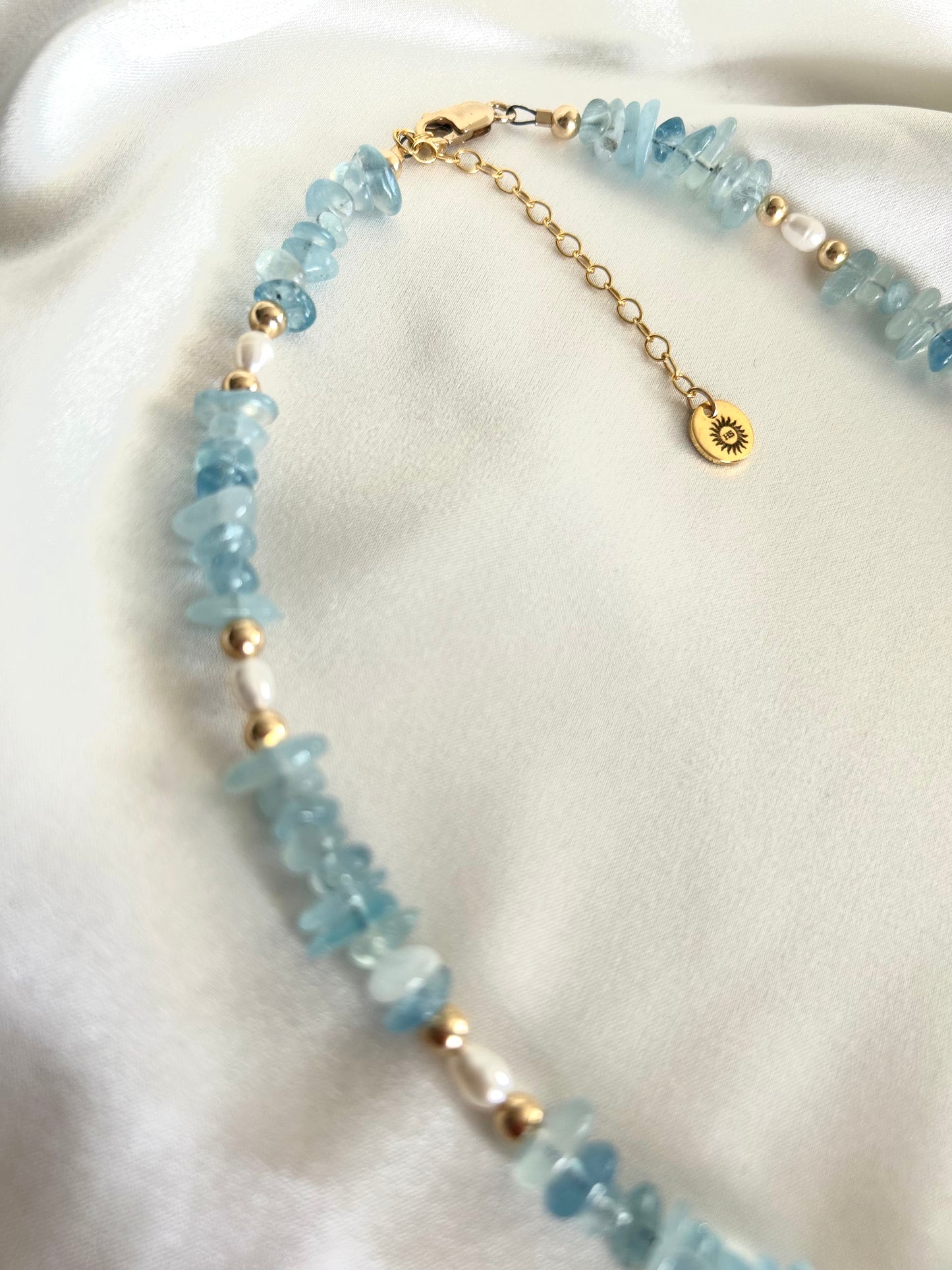 Collier pierres naturelles