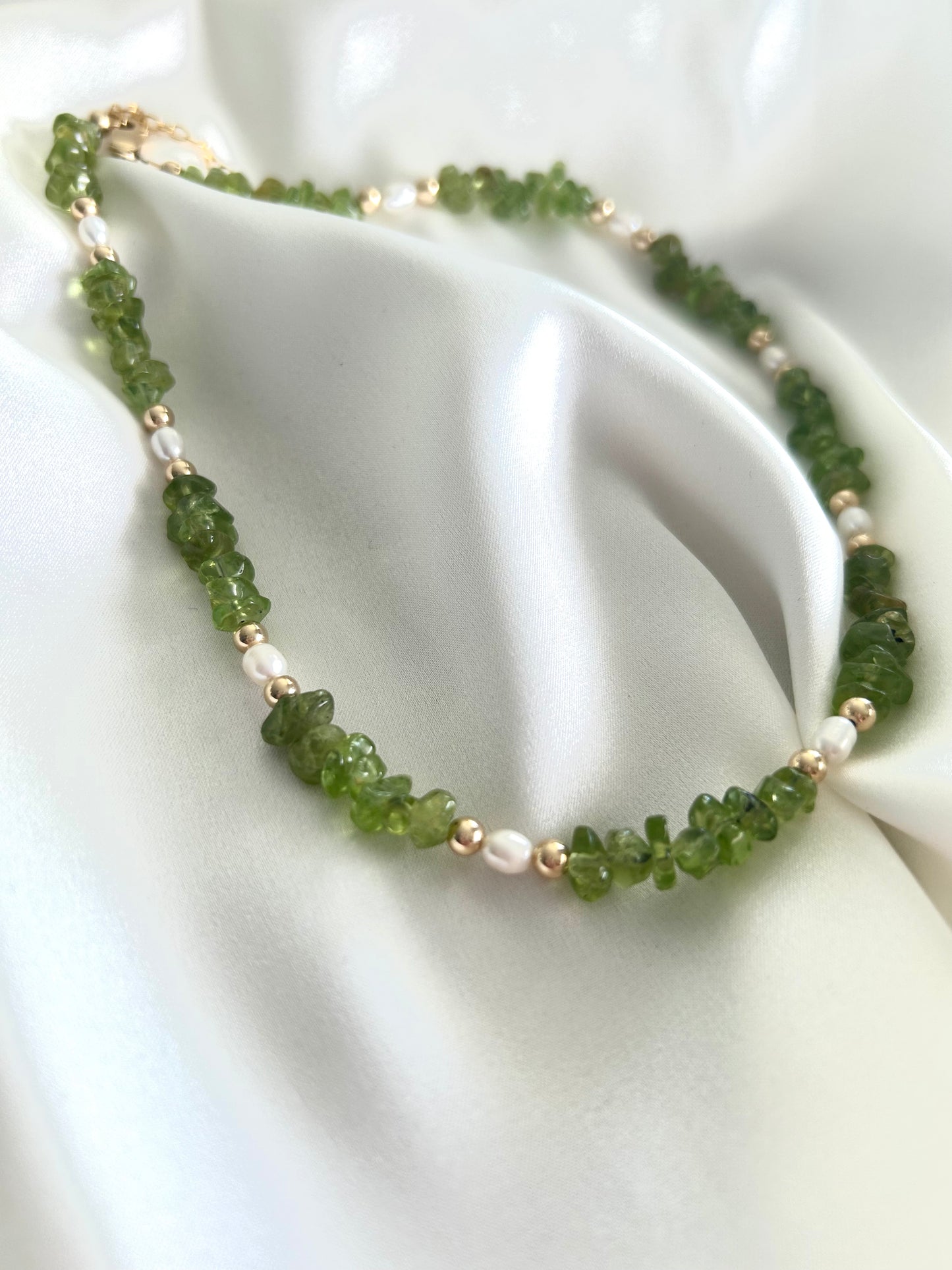 Collier pierres naturelles