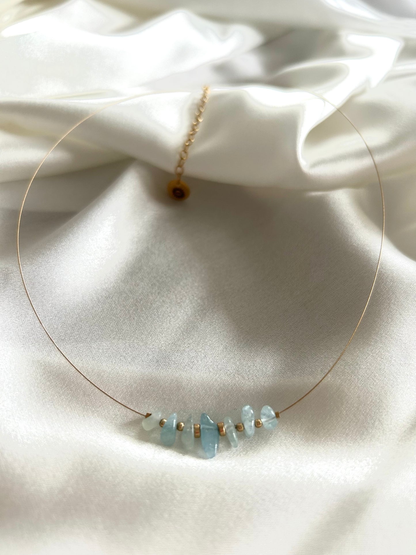 Collier pierres naturelles