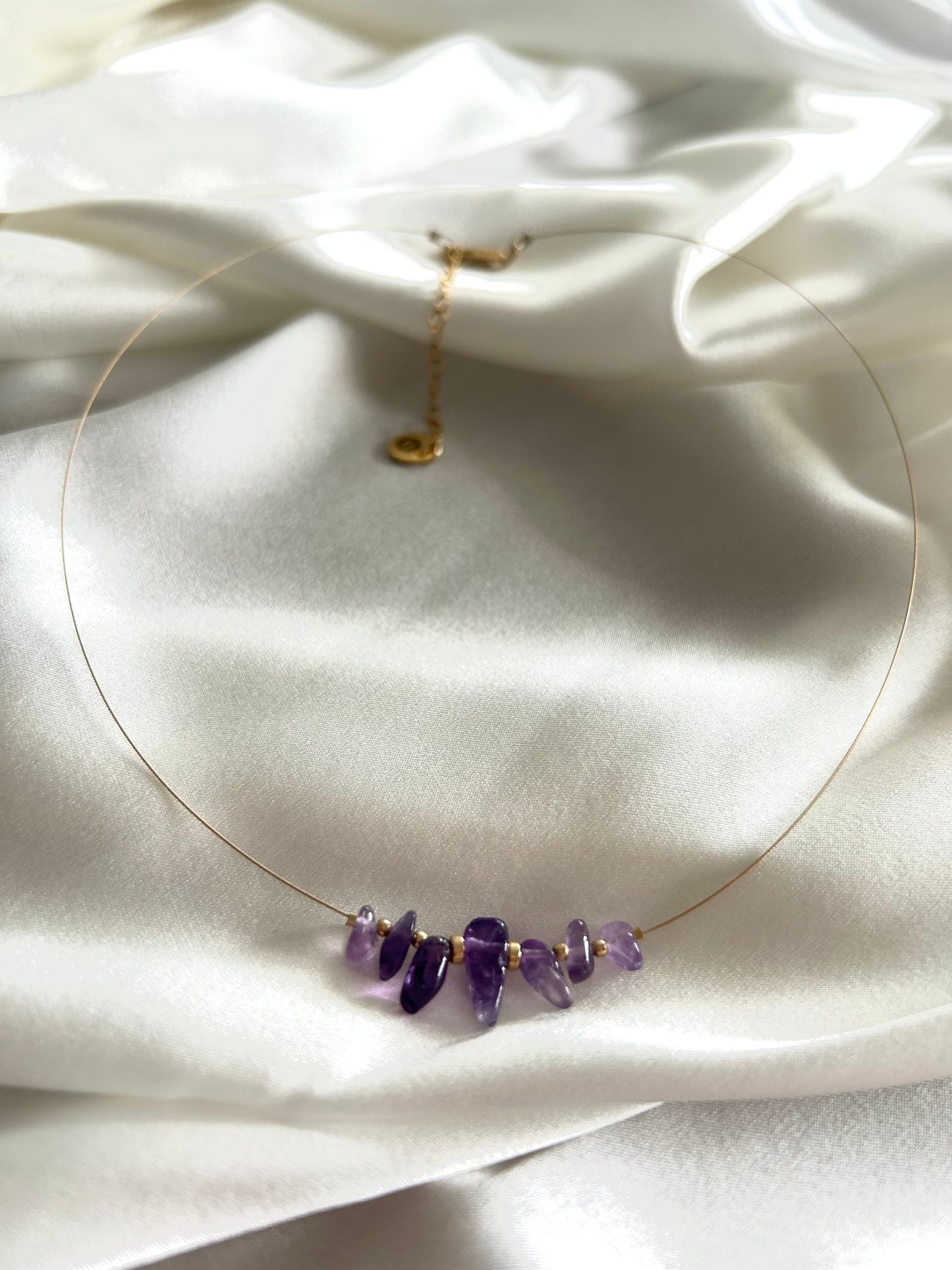 Collier pierres naturelles
