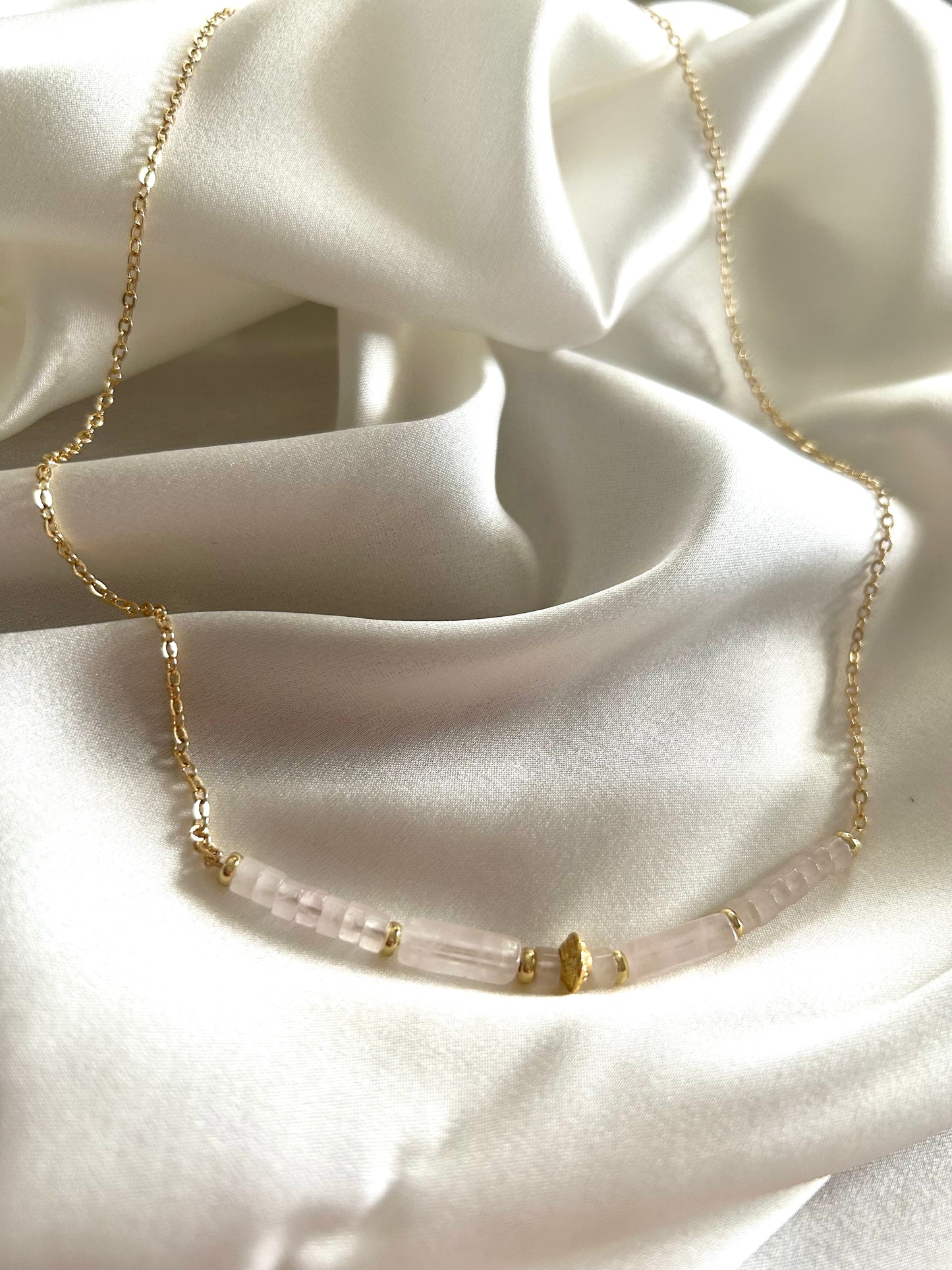 Collier pierres naturelles