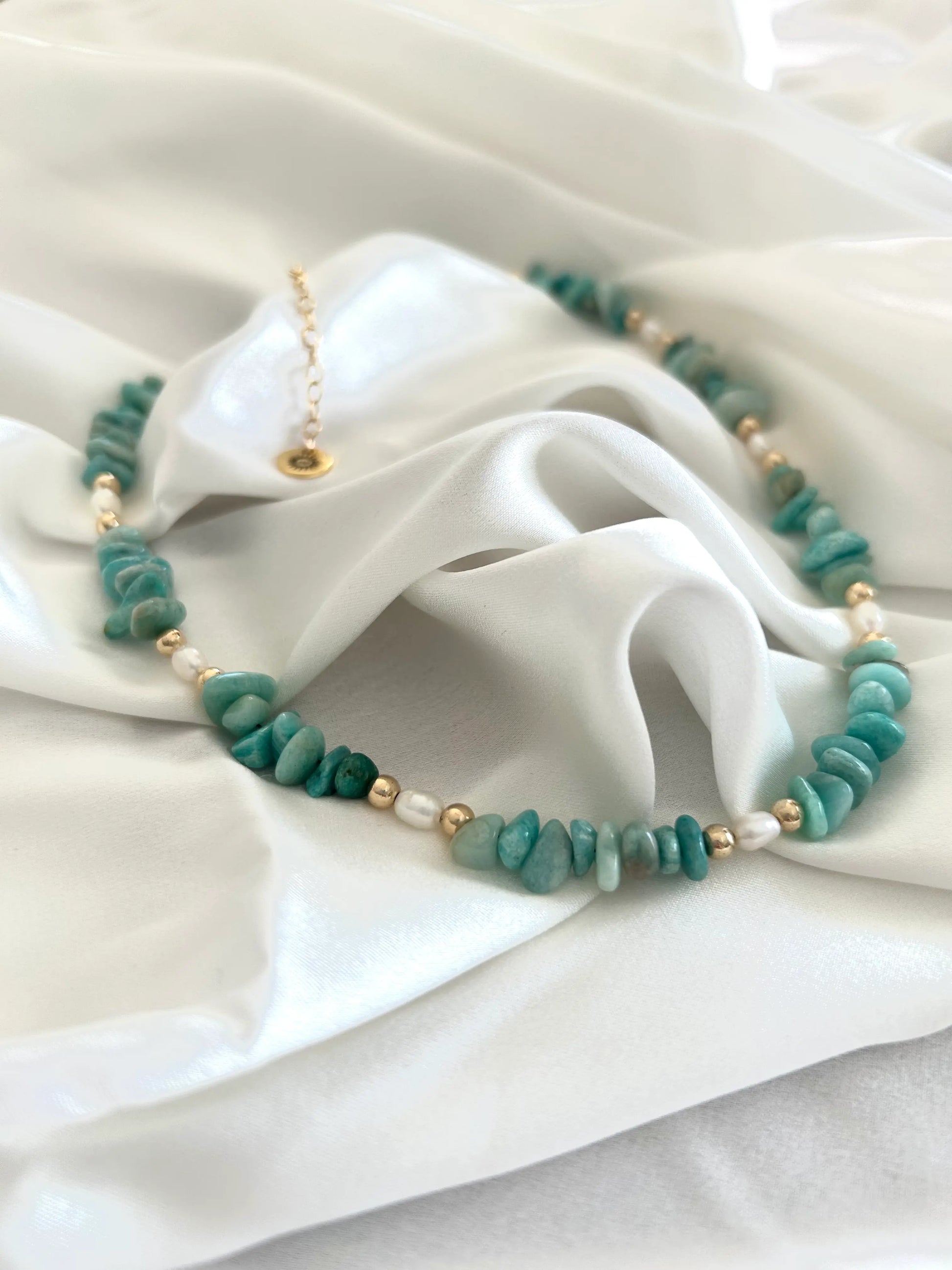 Collier pierres naturelles