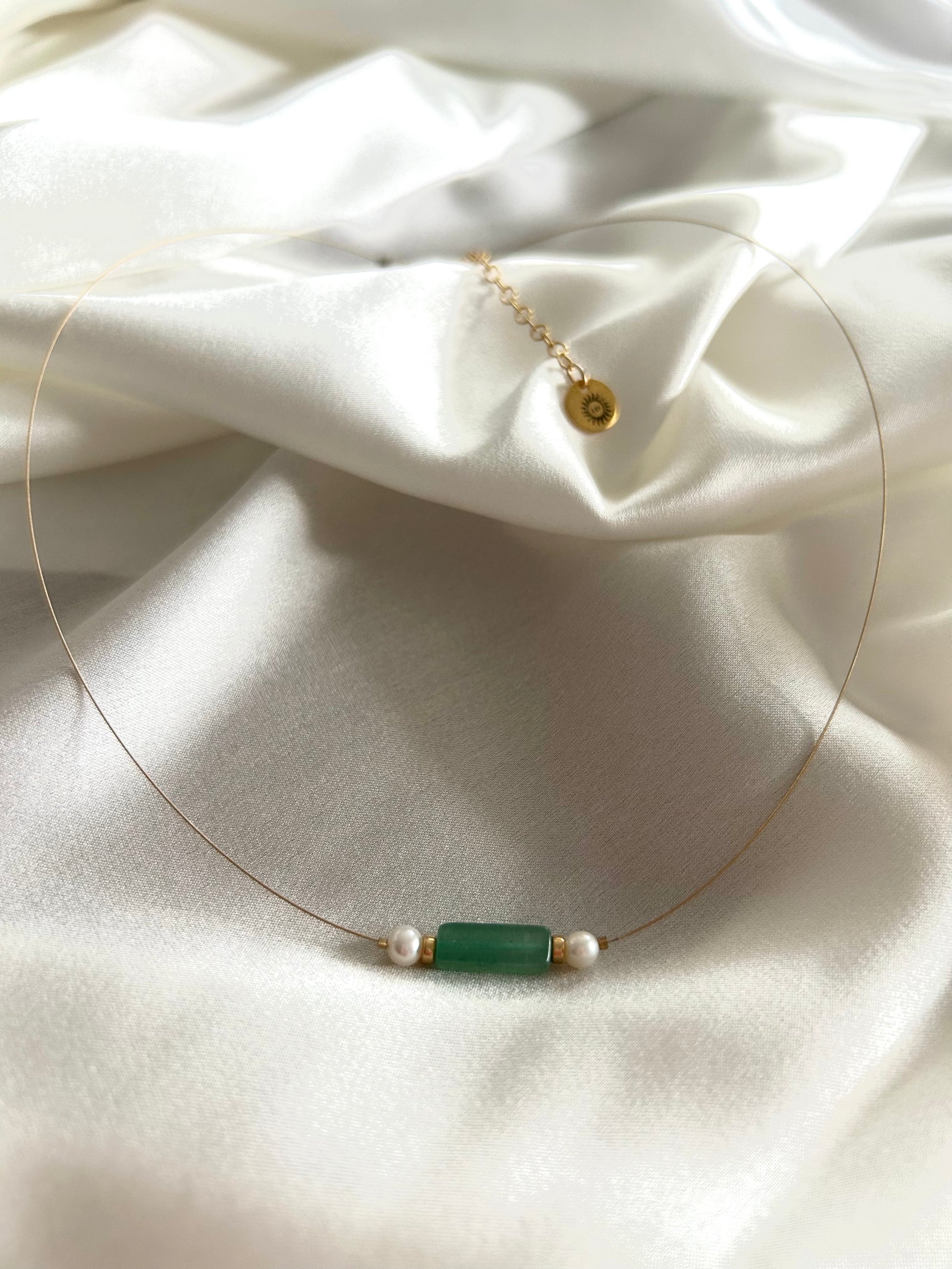 Collier pierres naturelles